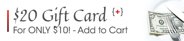 $20 Gift Card